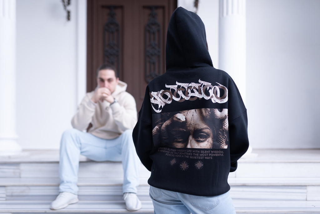 Medusa Black Hoodie