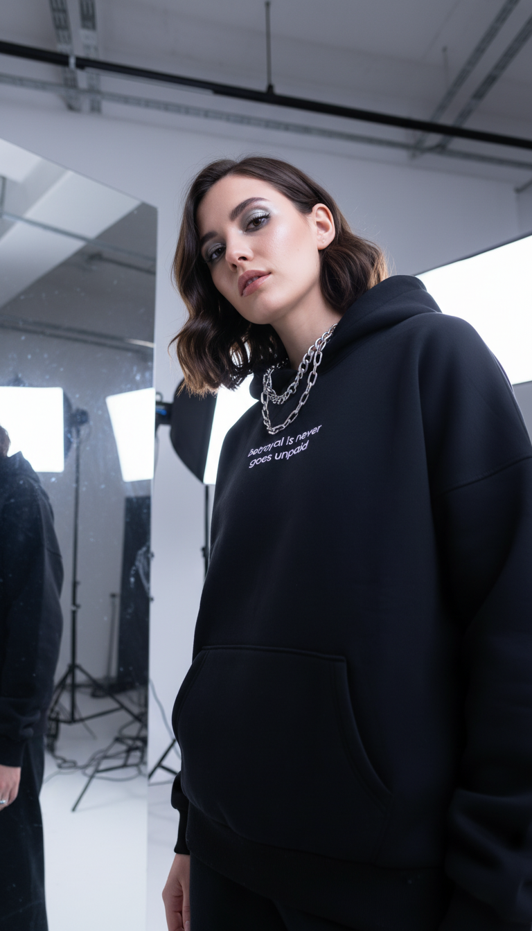 Voccico Unisex “No Mercy” Hoodie