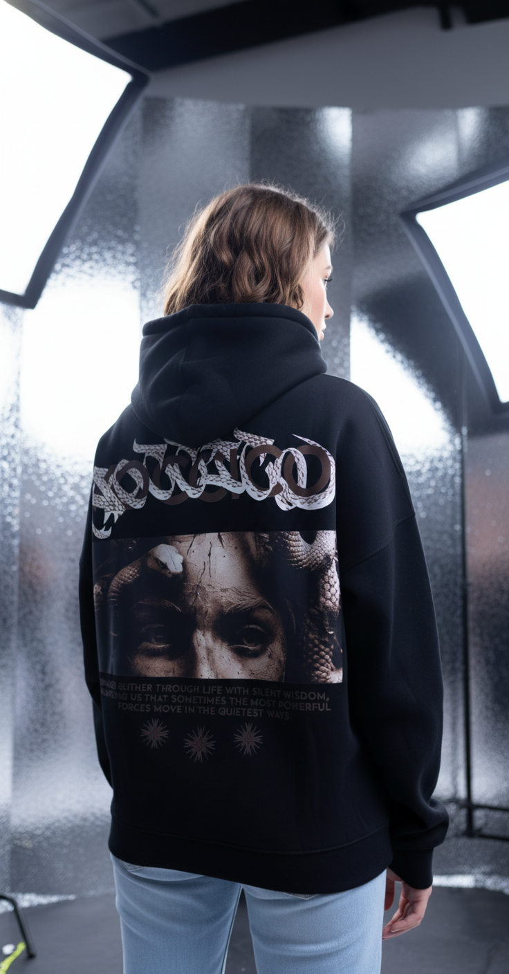 Voccico Unisex “Medusa Minimal” Hoodie