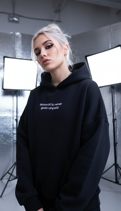 Voccico Unisex “No Mercy” Hoodie